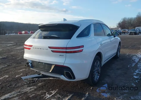 2025 Genesis Gv70 2.5T Awd из США, поврежденный, VIN 5NMMADTB8SH022107